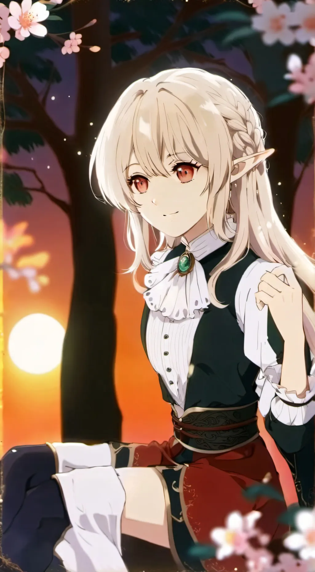 ai character: ella background