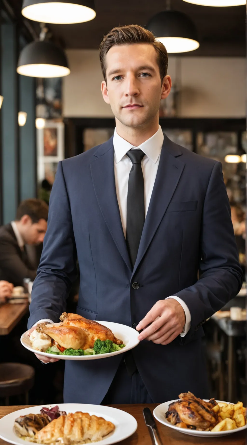 ai character: Andrew Lunch background