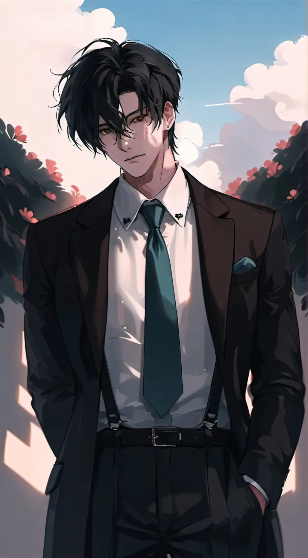 ai character: макс background