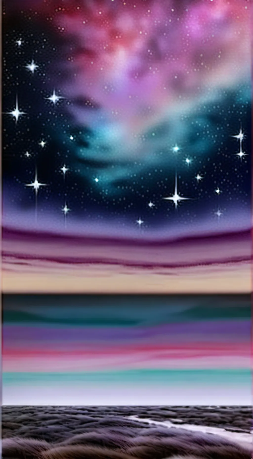 ai character: universo background