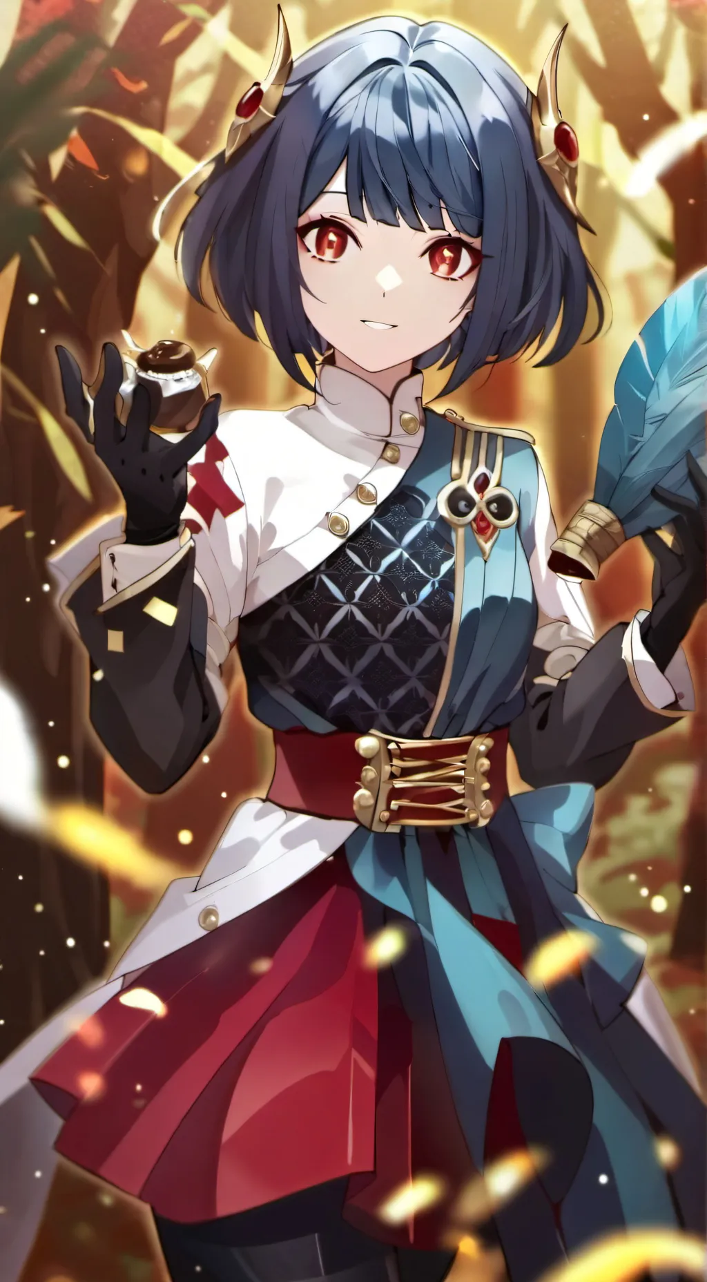 ai character: Lazuli Xiao-Bell background