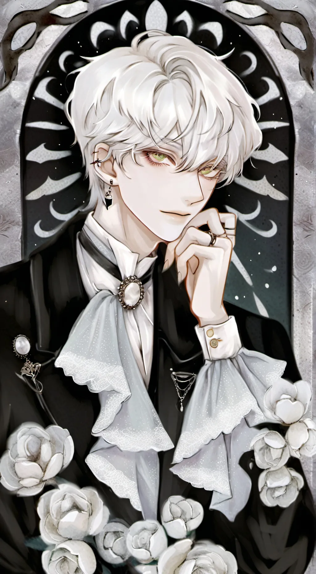 ai character: Leo  background