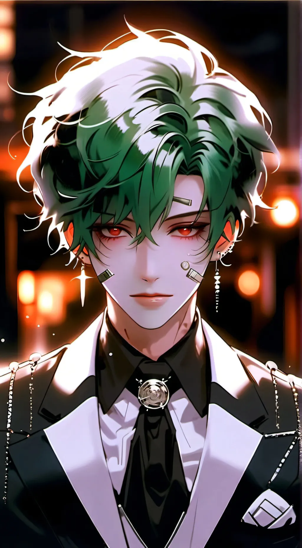 ai character: Verdant background