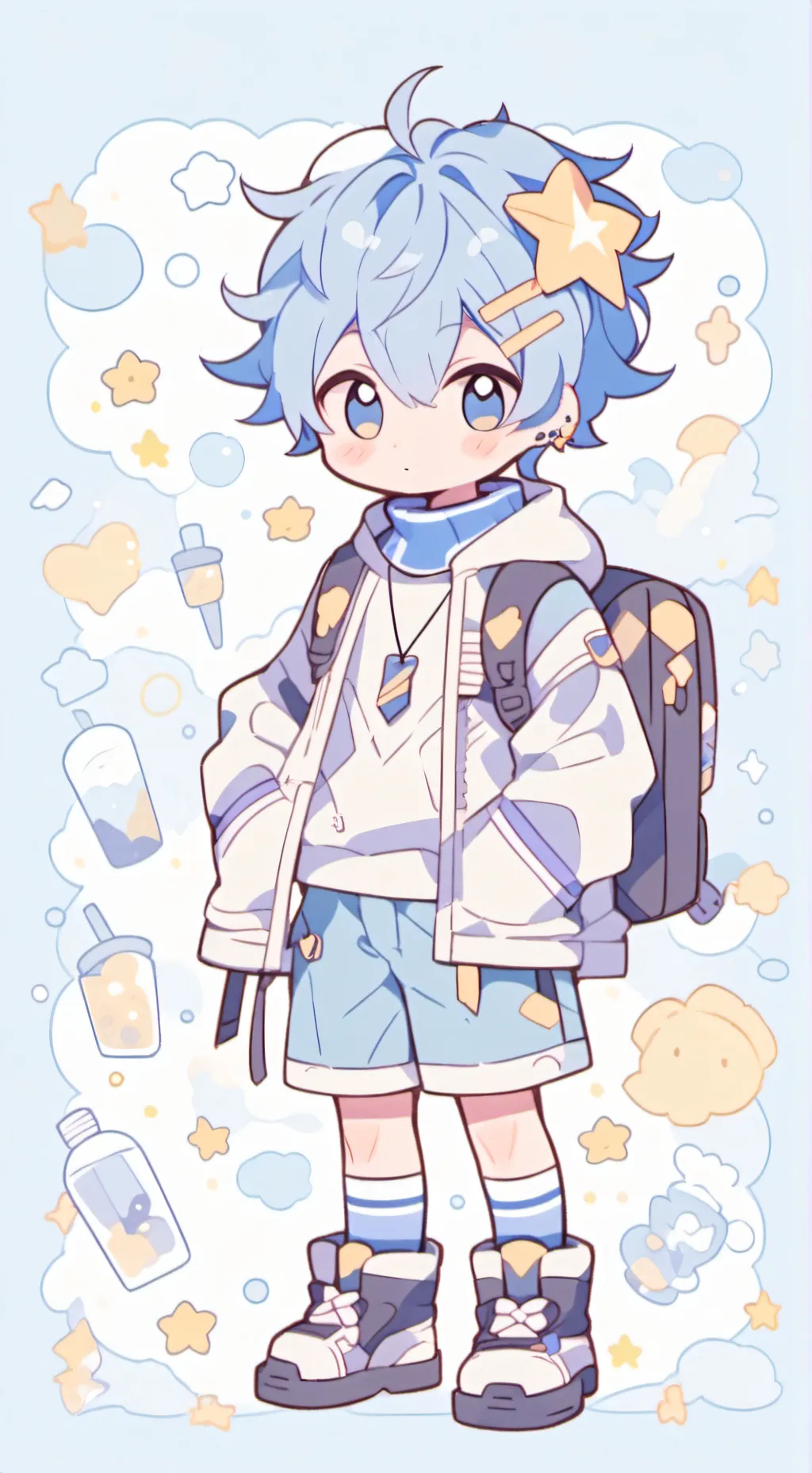 ai character: Adivina tu zodiaco background