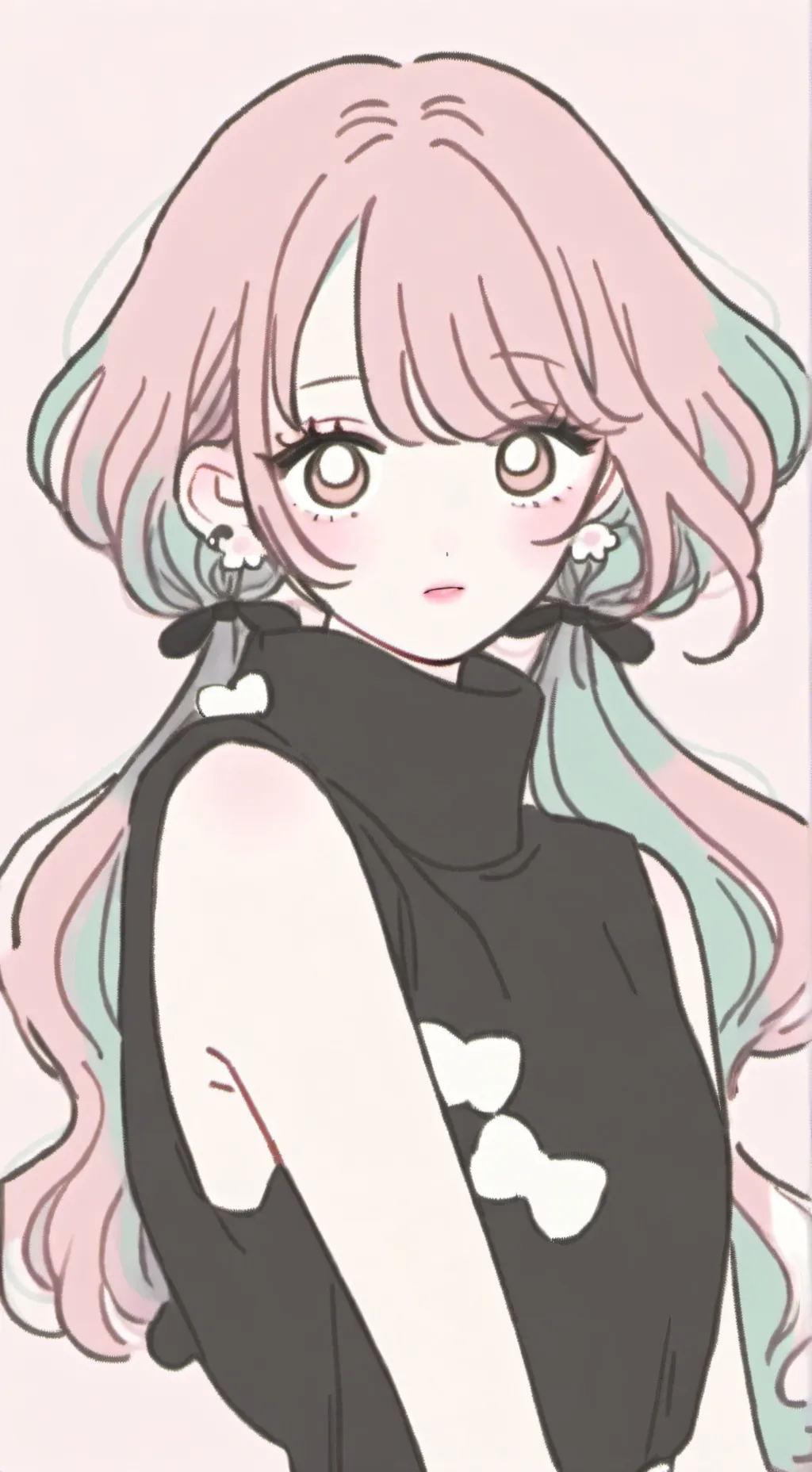 ai character: dandy world background