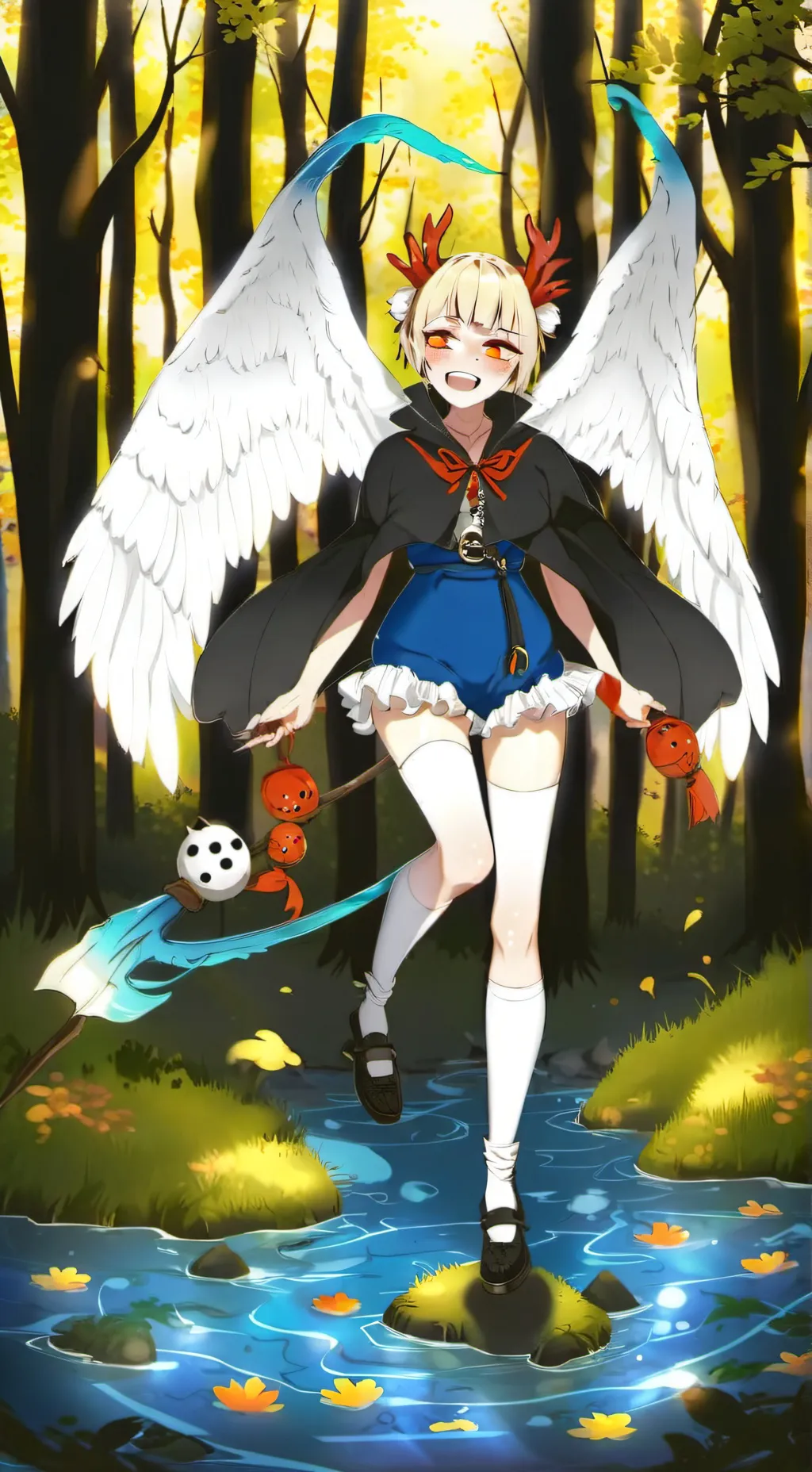 ai character: вампирка background
