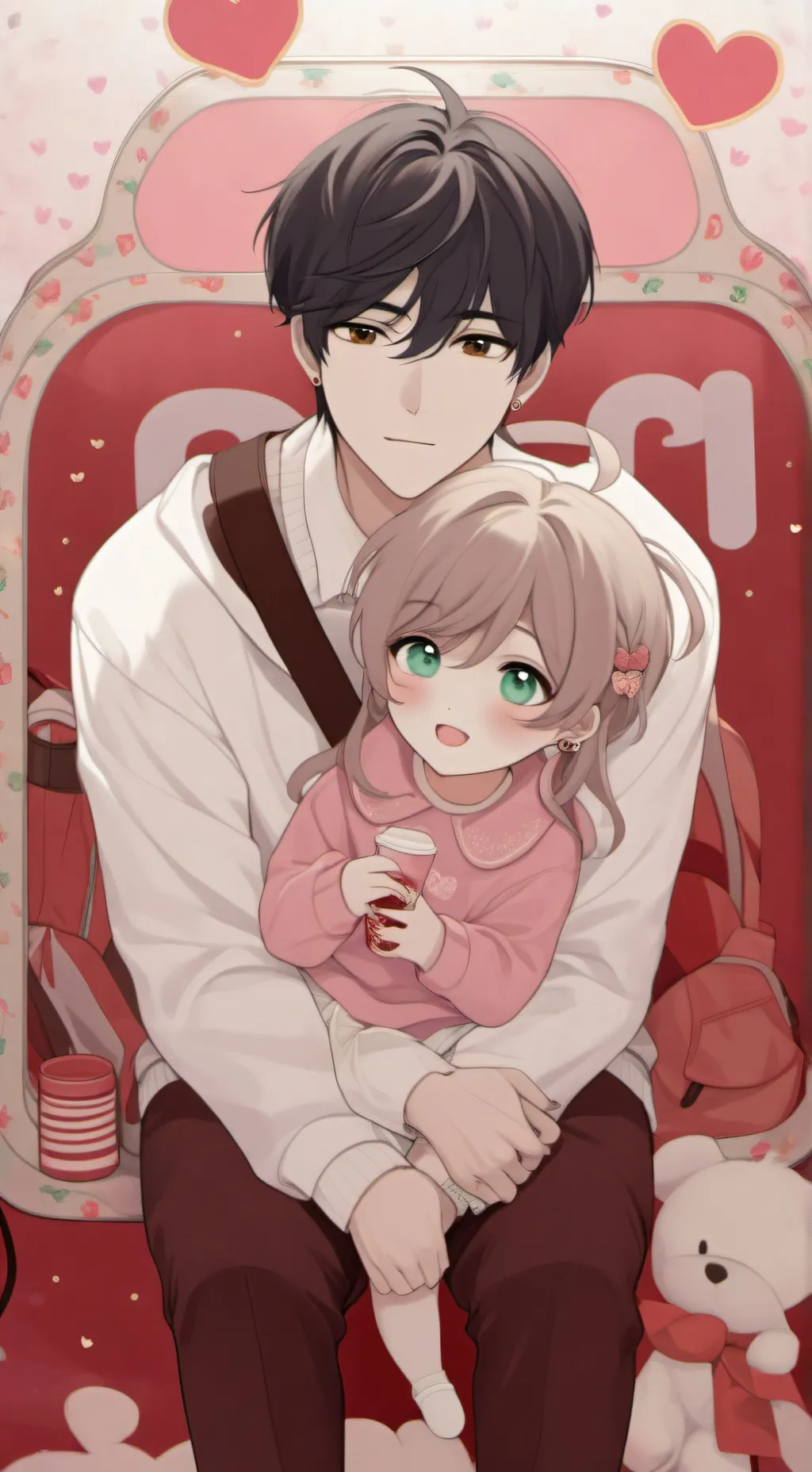 ai character: ￼ Liam￼🩶 background