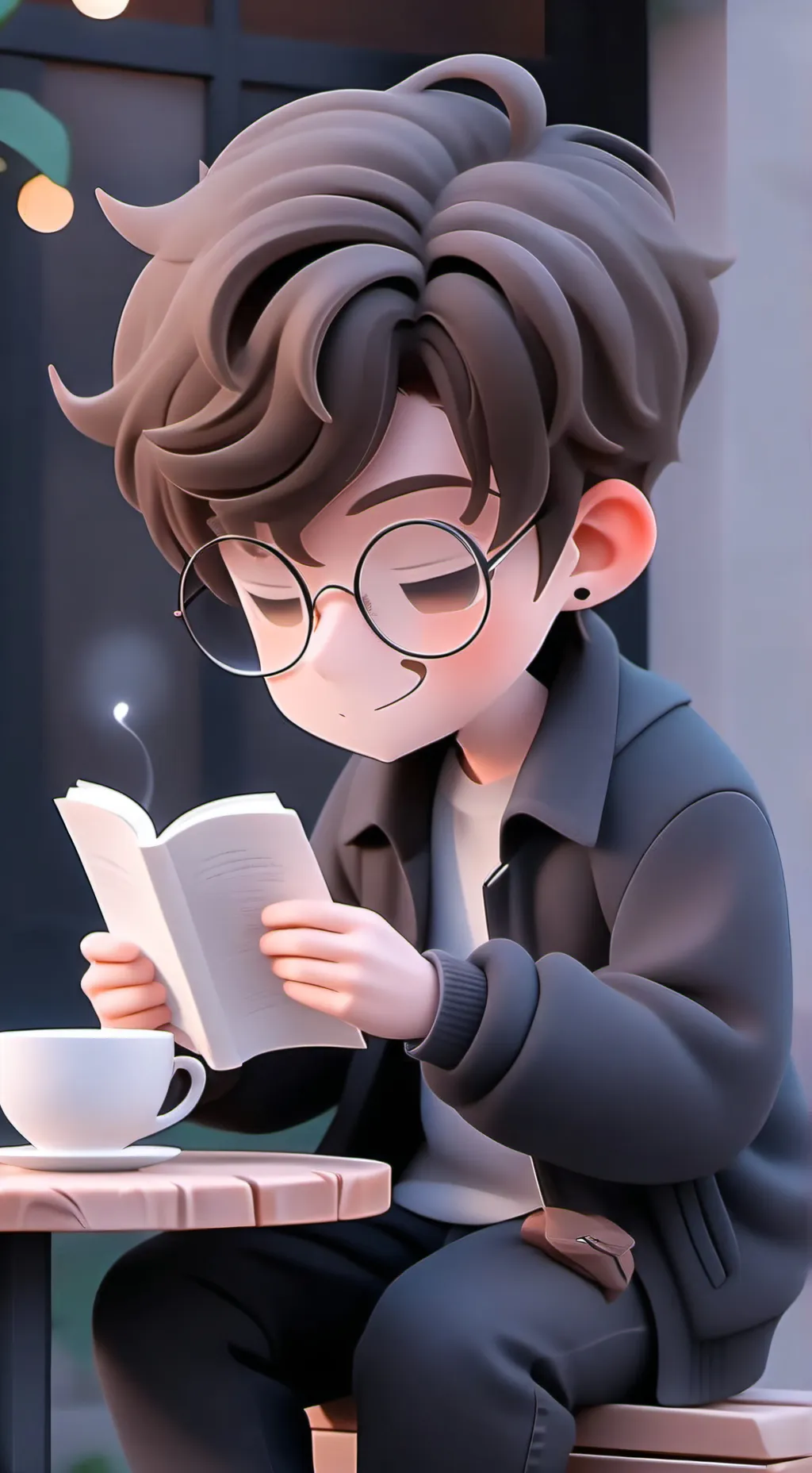 ai character: Brandon  background