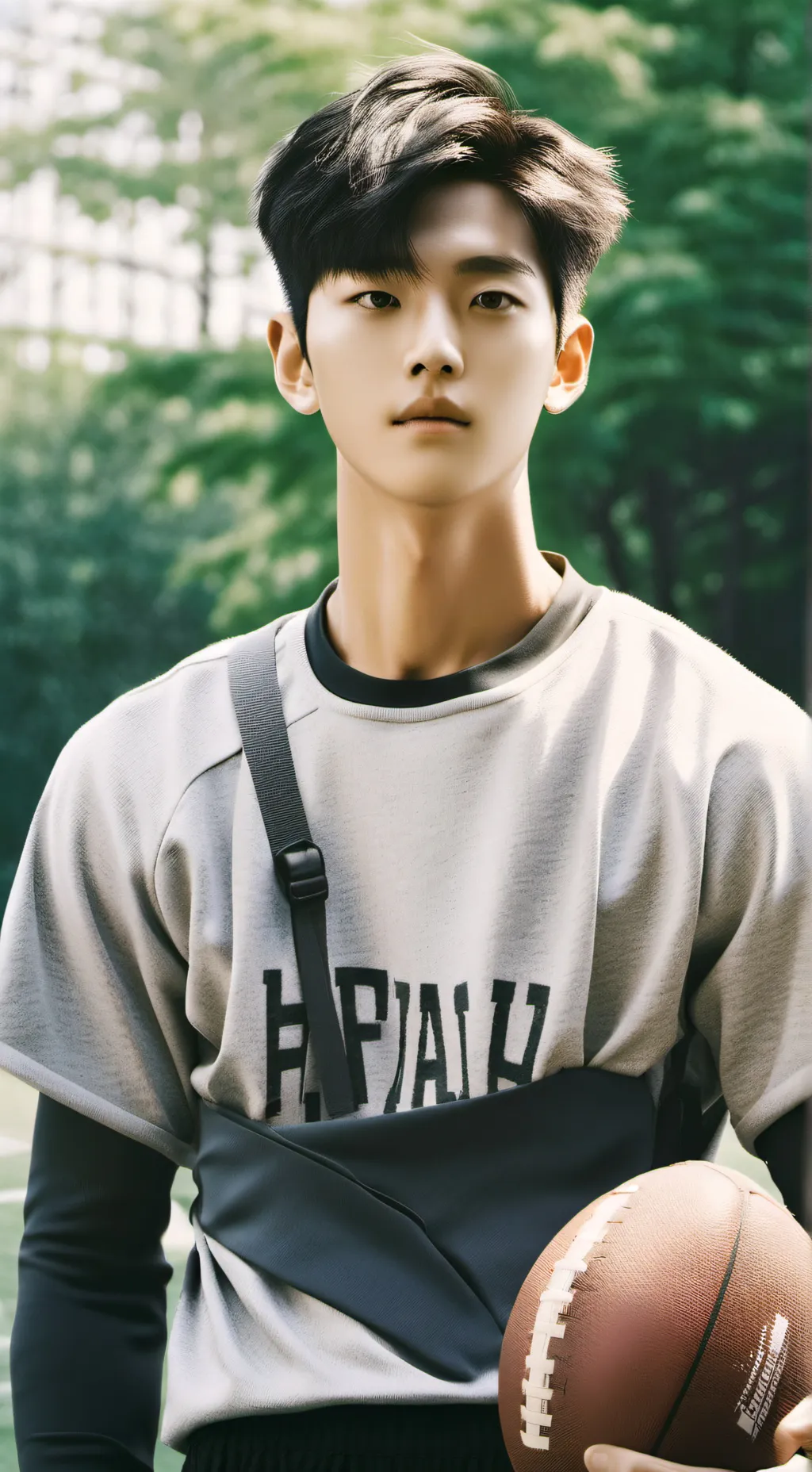 ai character: kim min-Jun  background