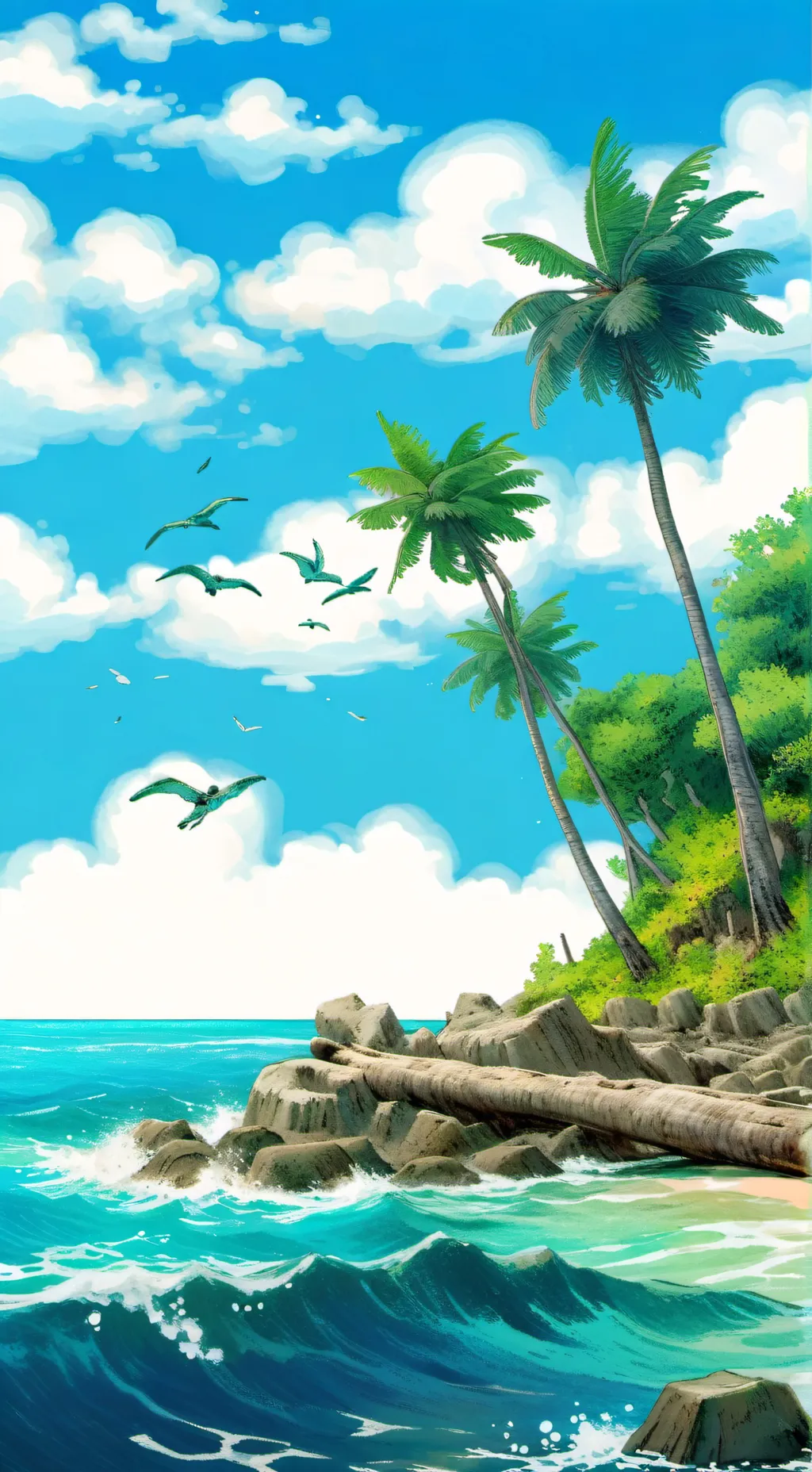 ai character: grabanuki island  background