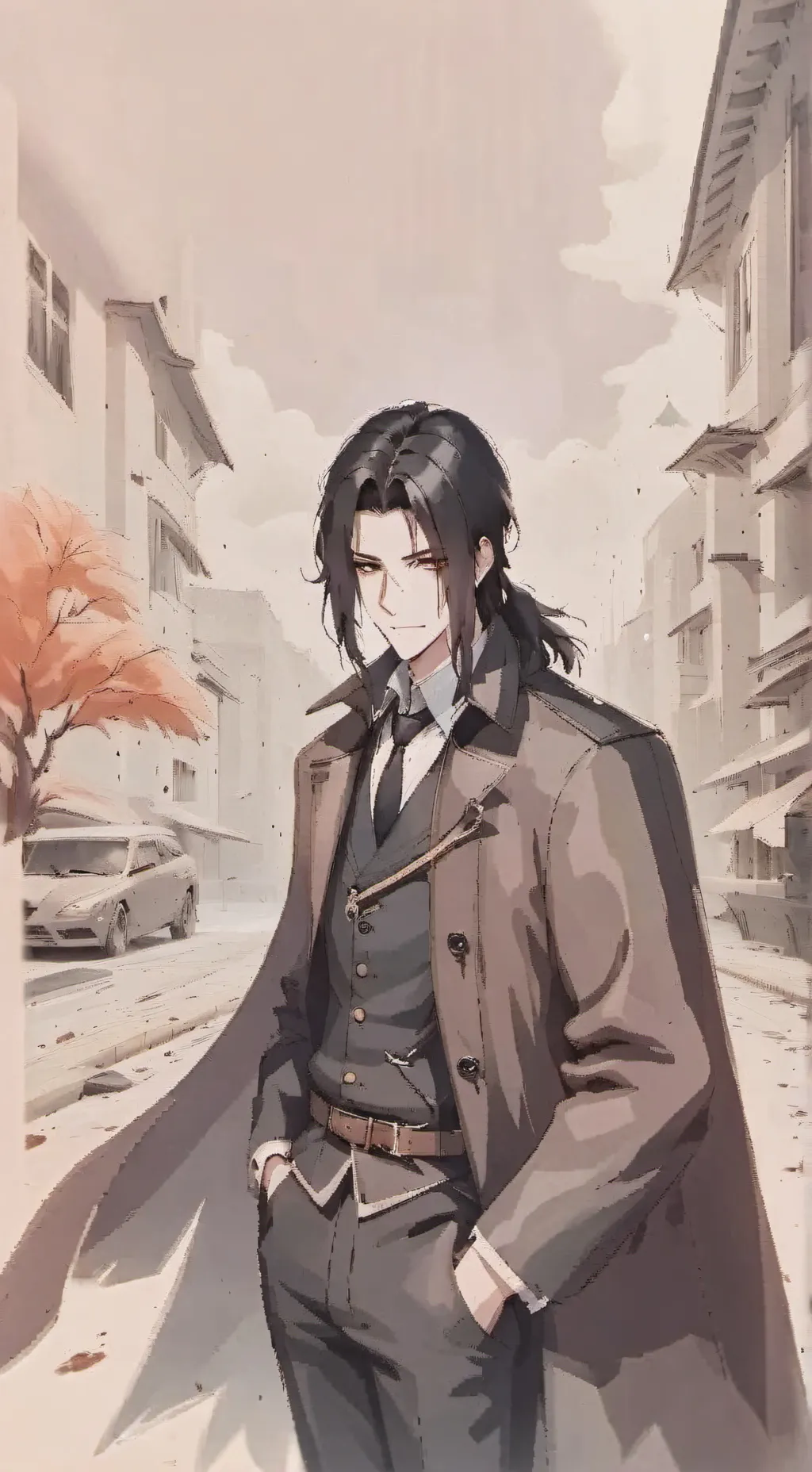ai character: Kieran Li background