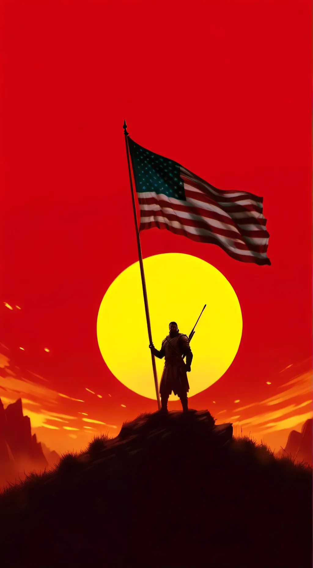 ai character: the end of a era  background