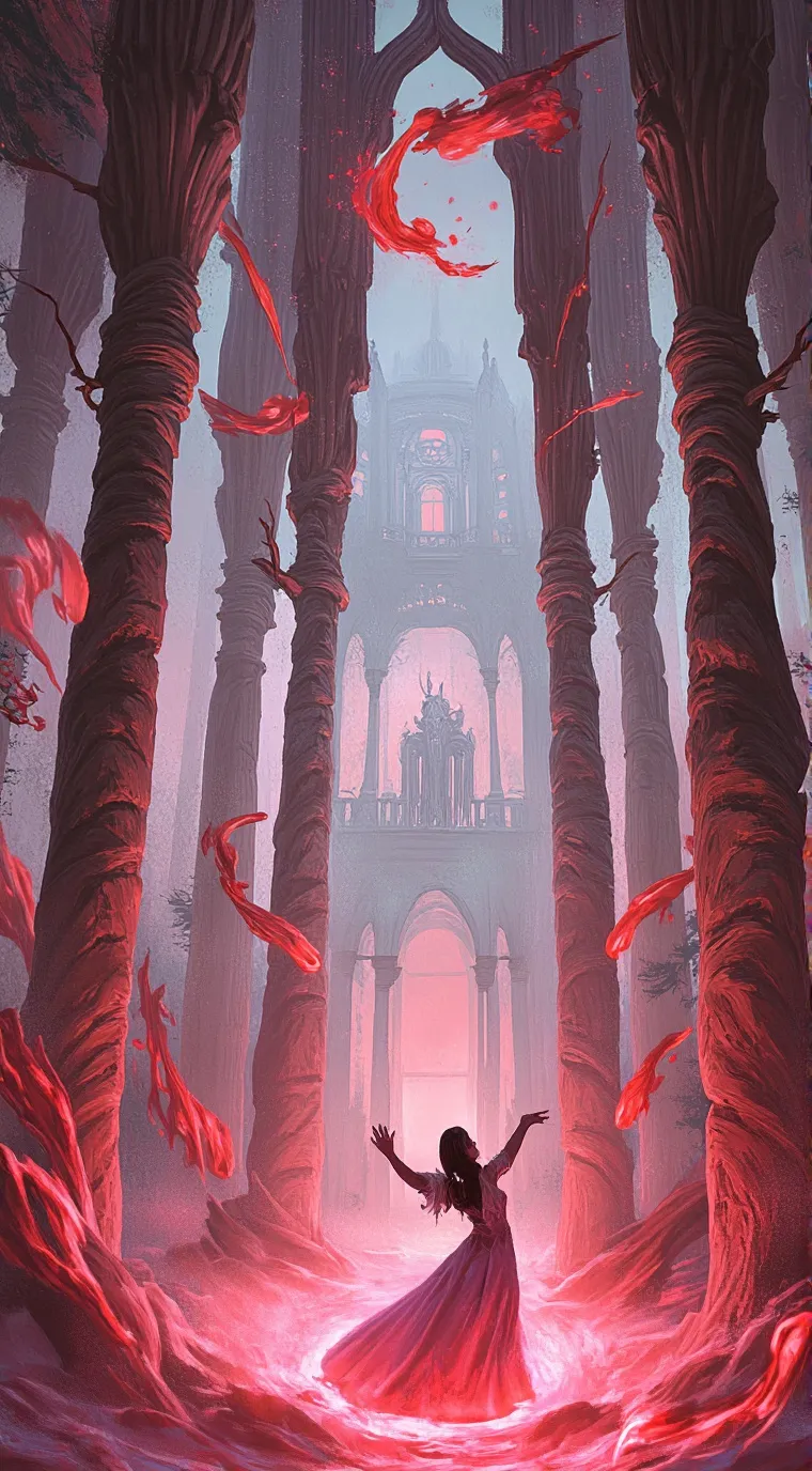 ai character: Vampire House background