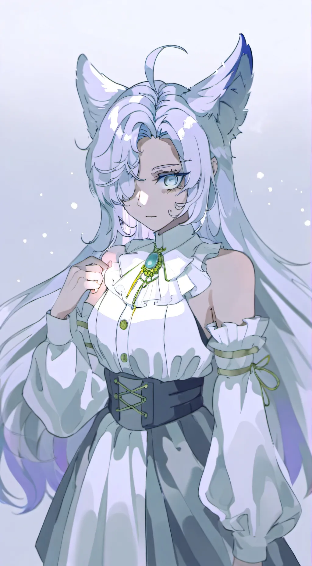 ai character: Foxi background