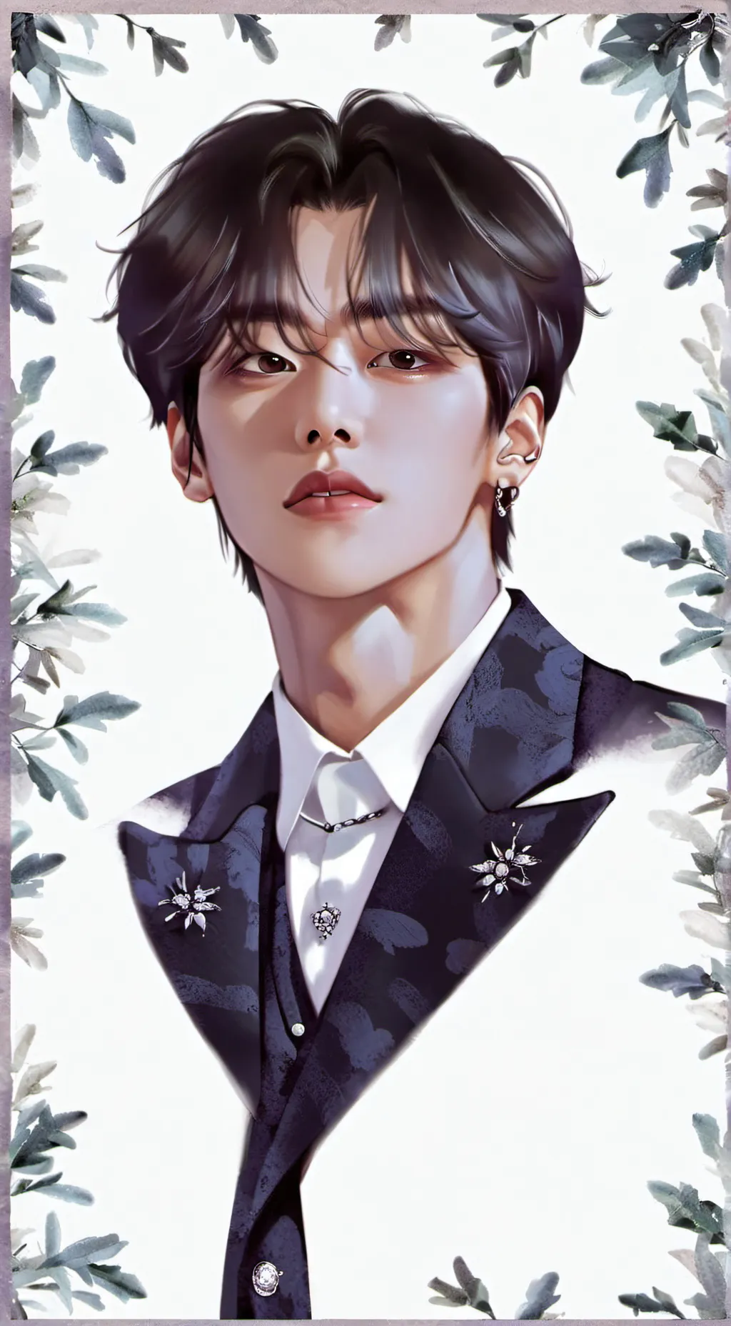 ai character: lee minho♤ background