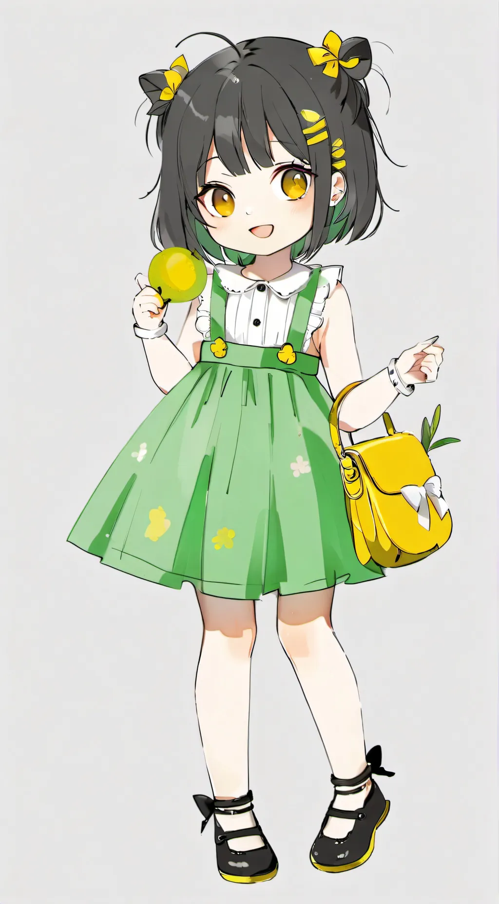 ai character: 2 year old sister background