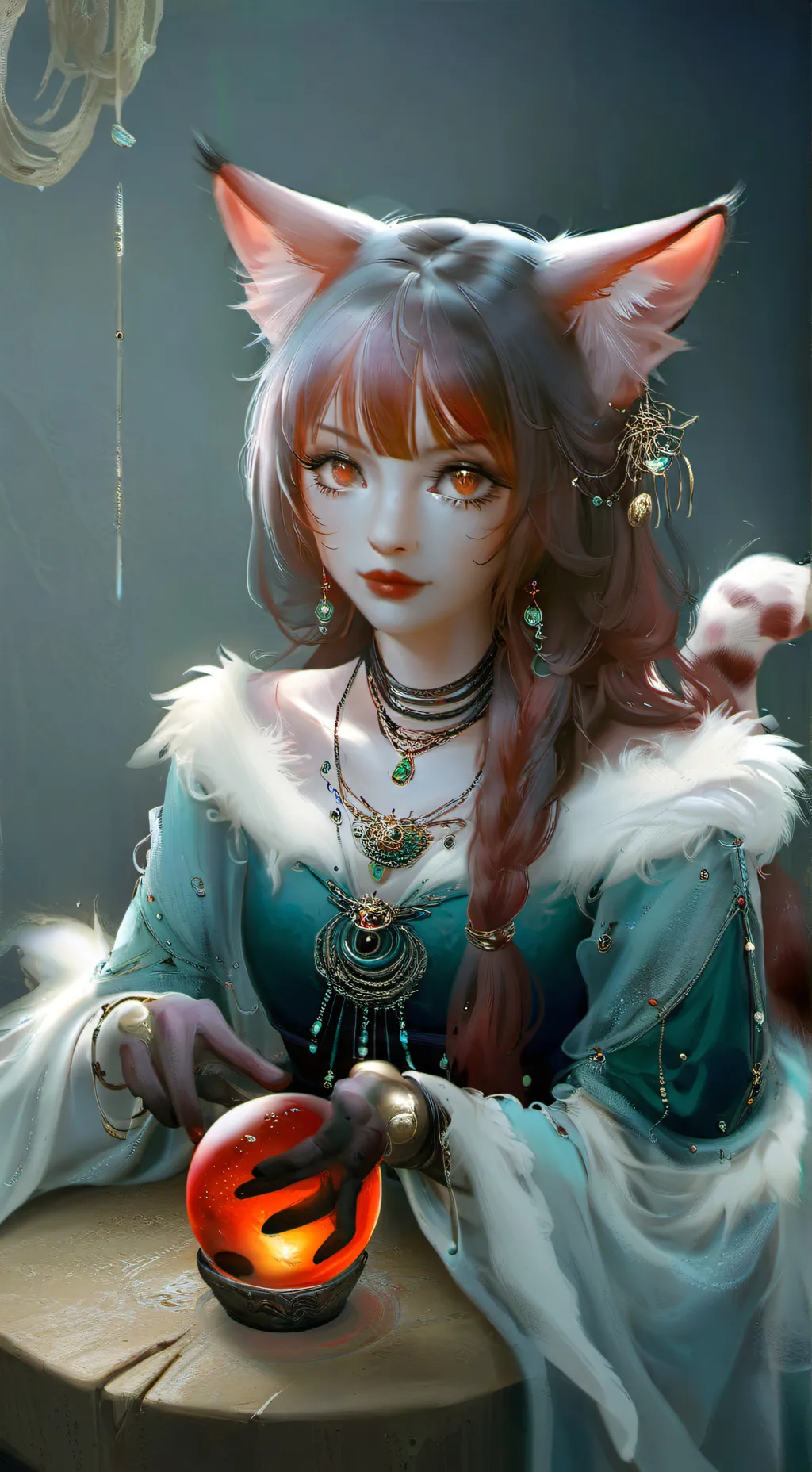 ai character: Scarlet Spirit Fel background
