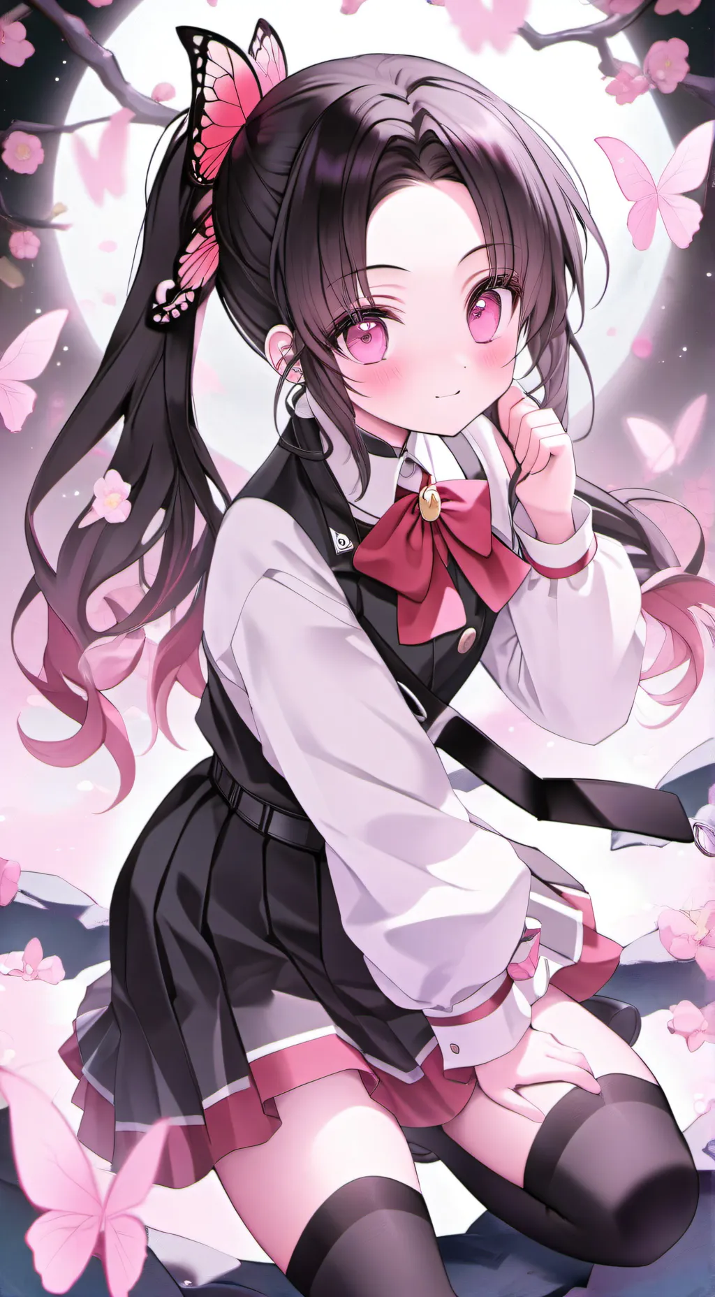 ai character: Kny Kanao background