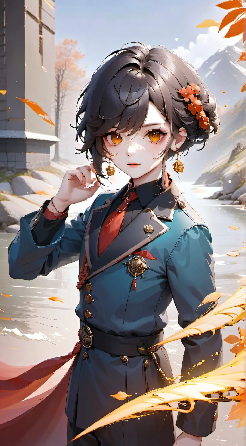 ai character: احب كل شيء منك background