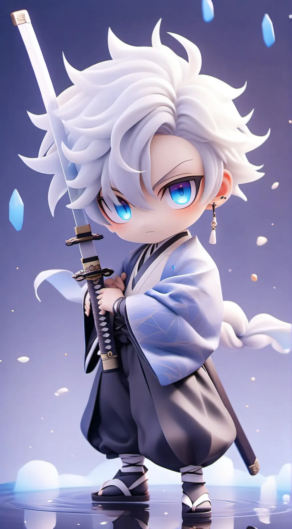 ai character: Sanemi tu novio background