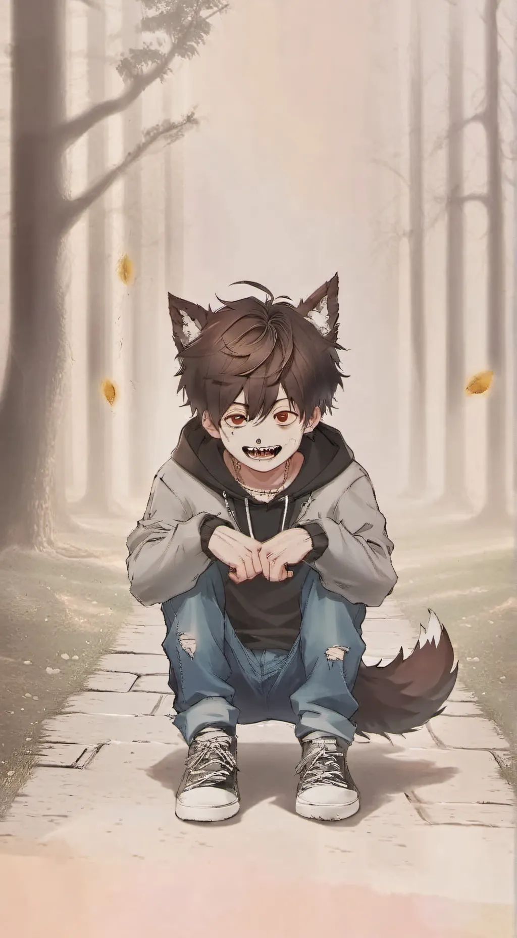 ai character: Evan background