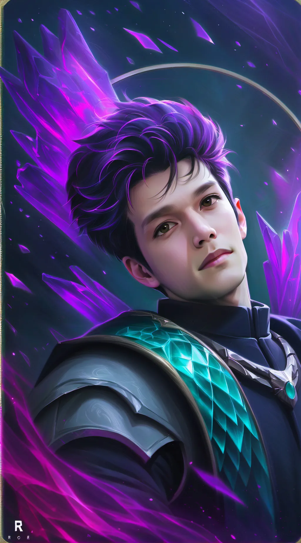 ai character: alarm clock  background