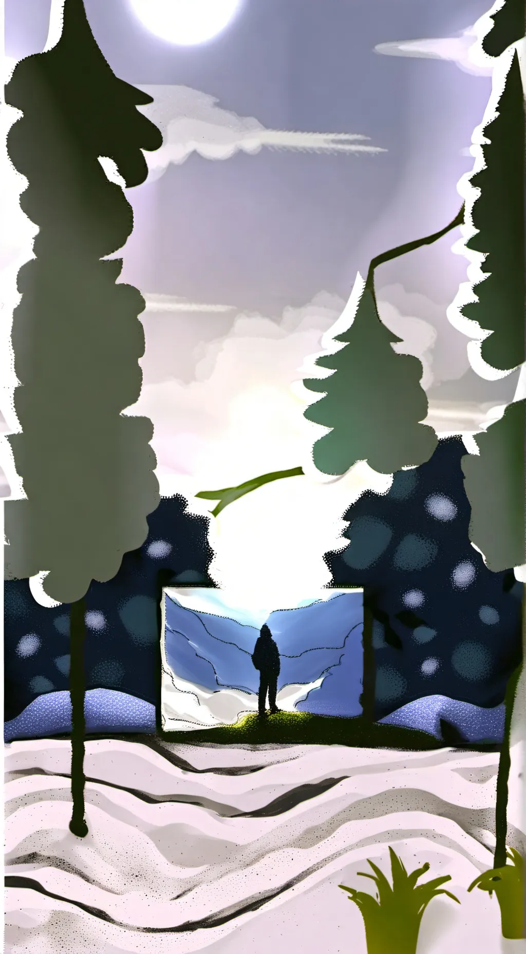 ai character: Sprunki hates DW background