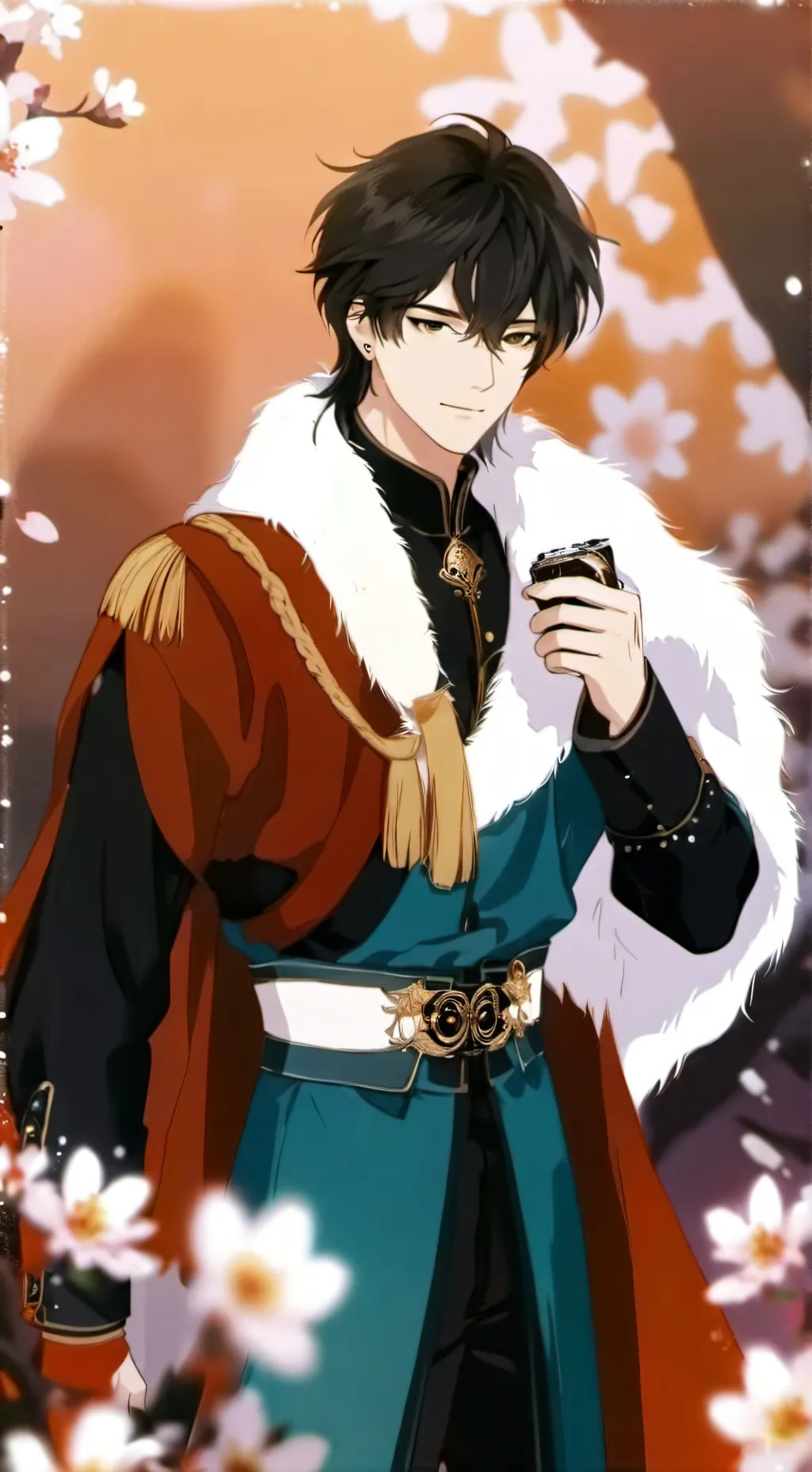 ai character: Давид  background