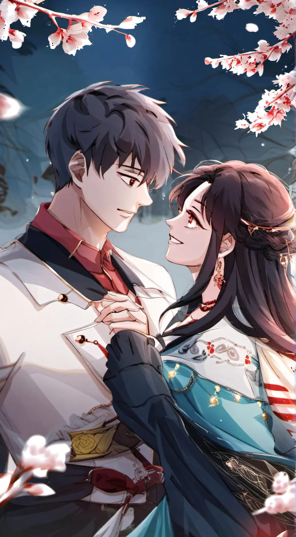 ai character: jacob and luna.. background
