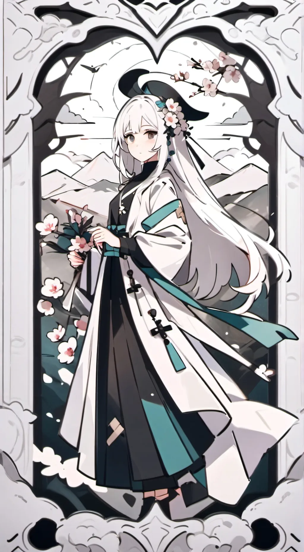 ai character: 🐉maia dragão🐉 background