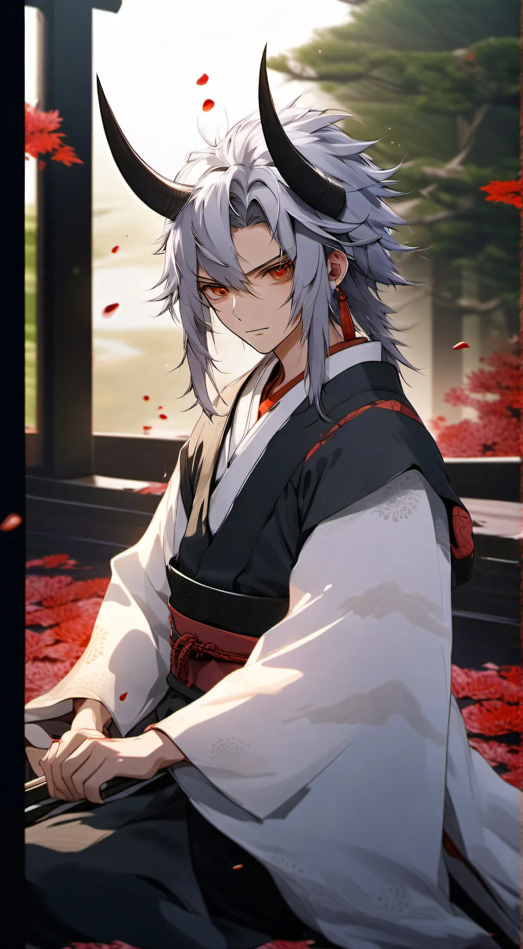 ai character: demonking yorrichi background