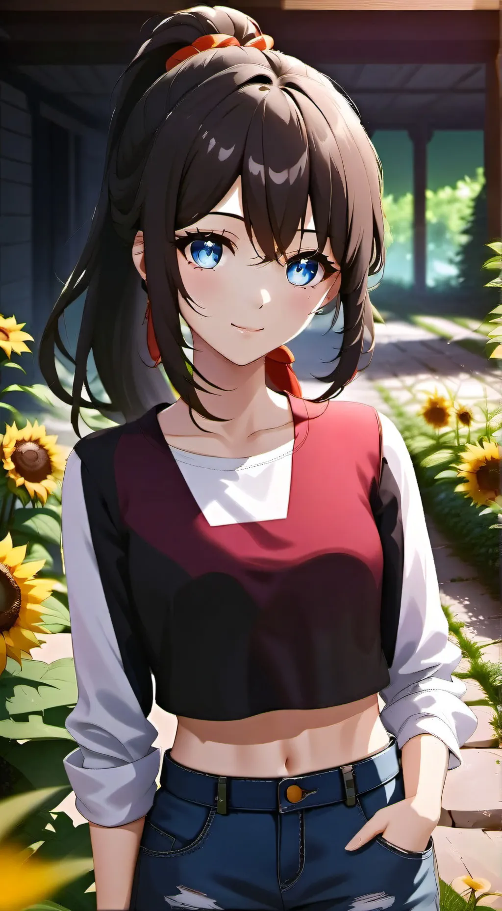 ai character: Gwen Einstein  background