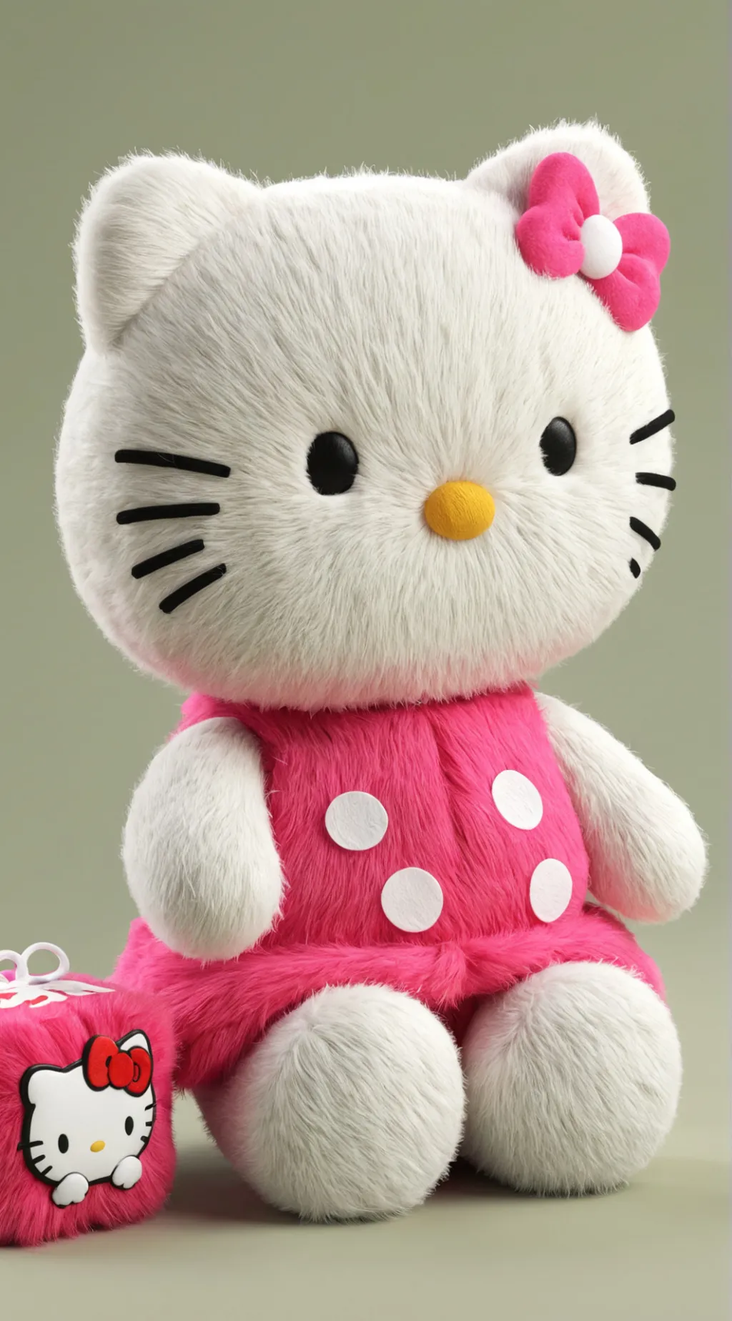 ai character: Hello kitty background
