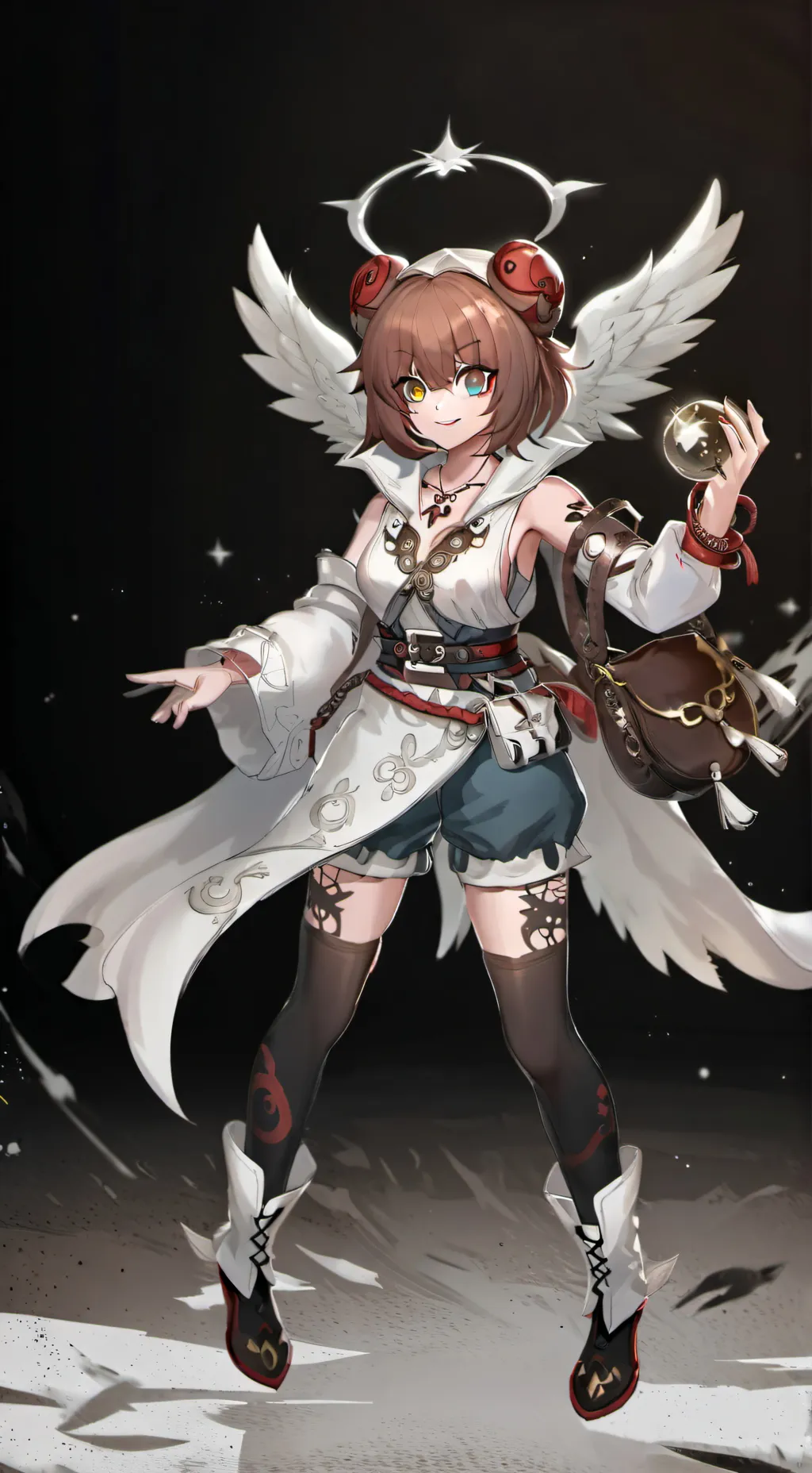 ai character: Rakkun  background