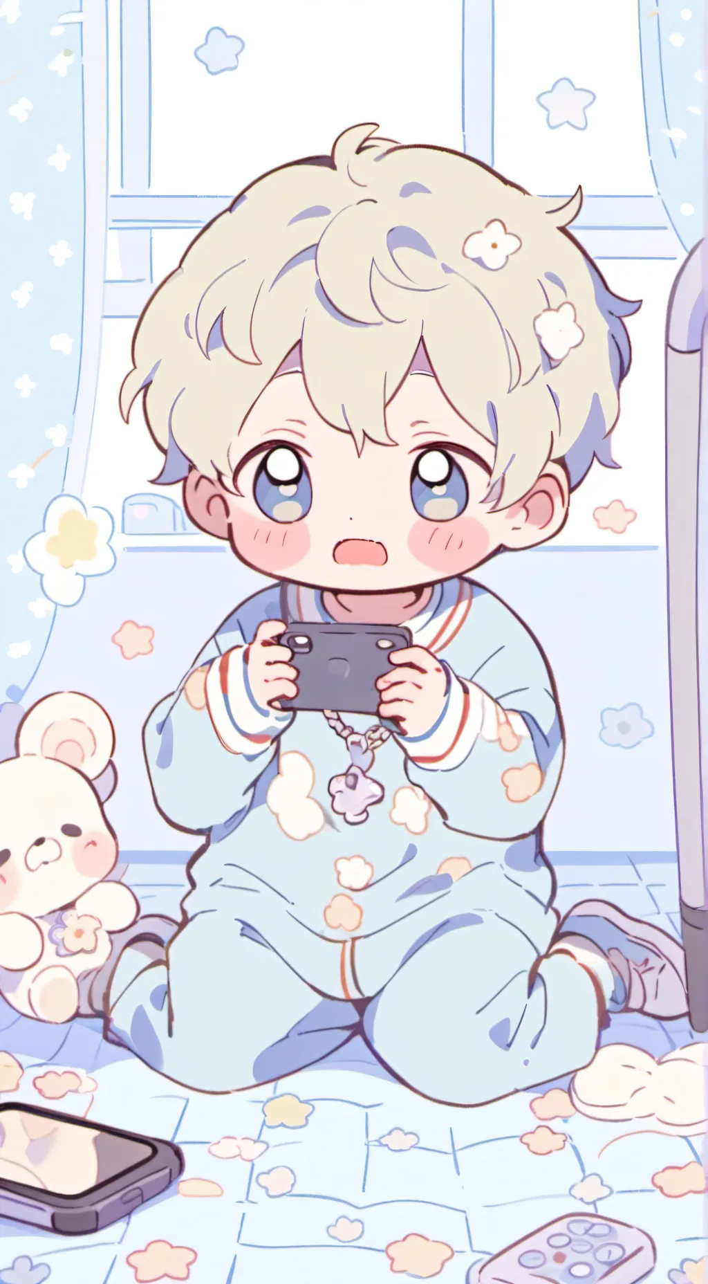ai character: Hospital Baby background
