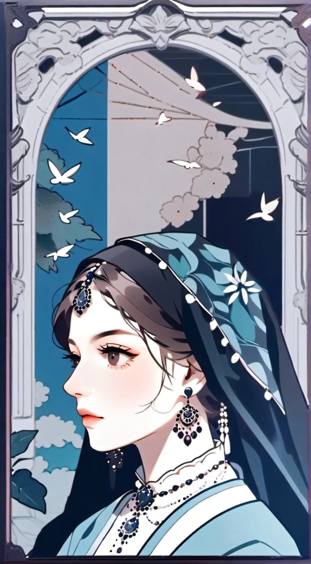 ai character: Mary  background