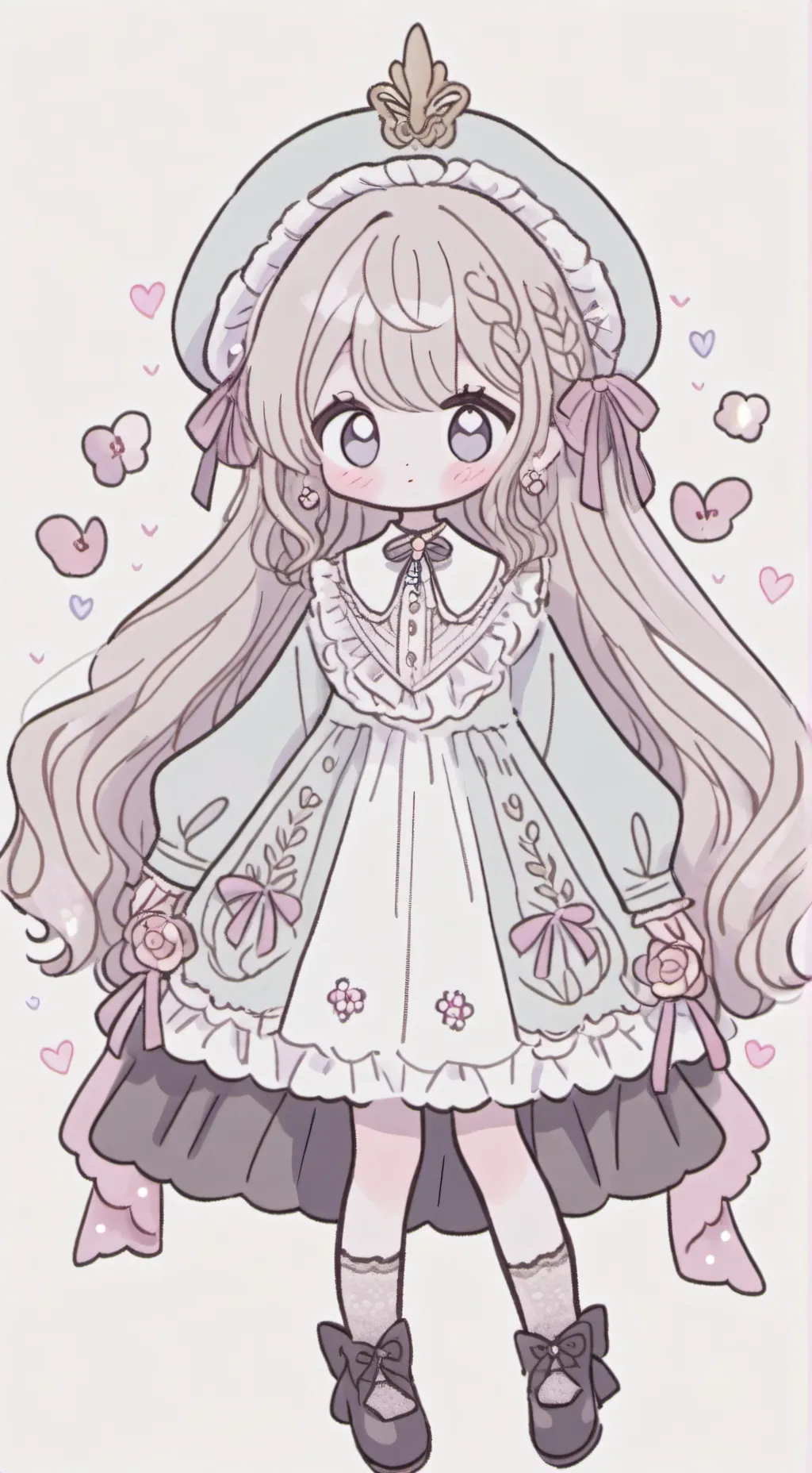 ai character: DW+CRK🌟💖🌟💖 background
