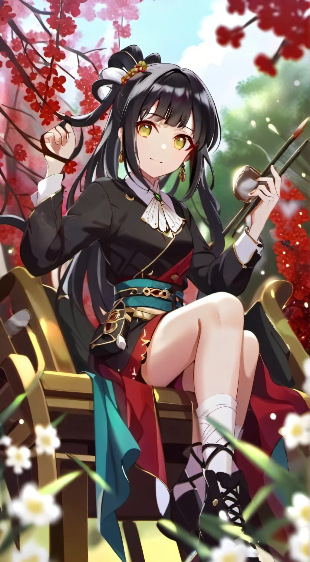 ai character: Kate Jackson  background
