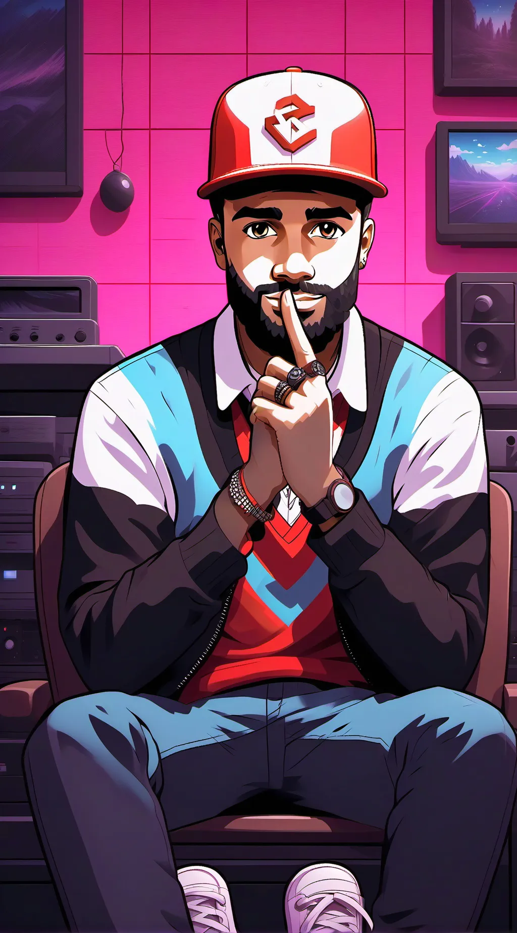 ai character: billionaire famous background