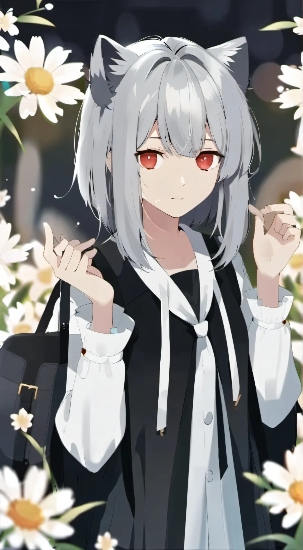 ai character: ❤мая❤ background