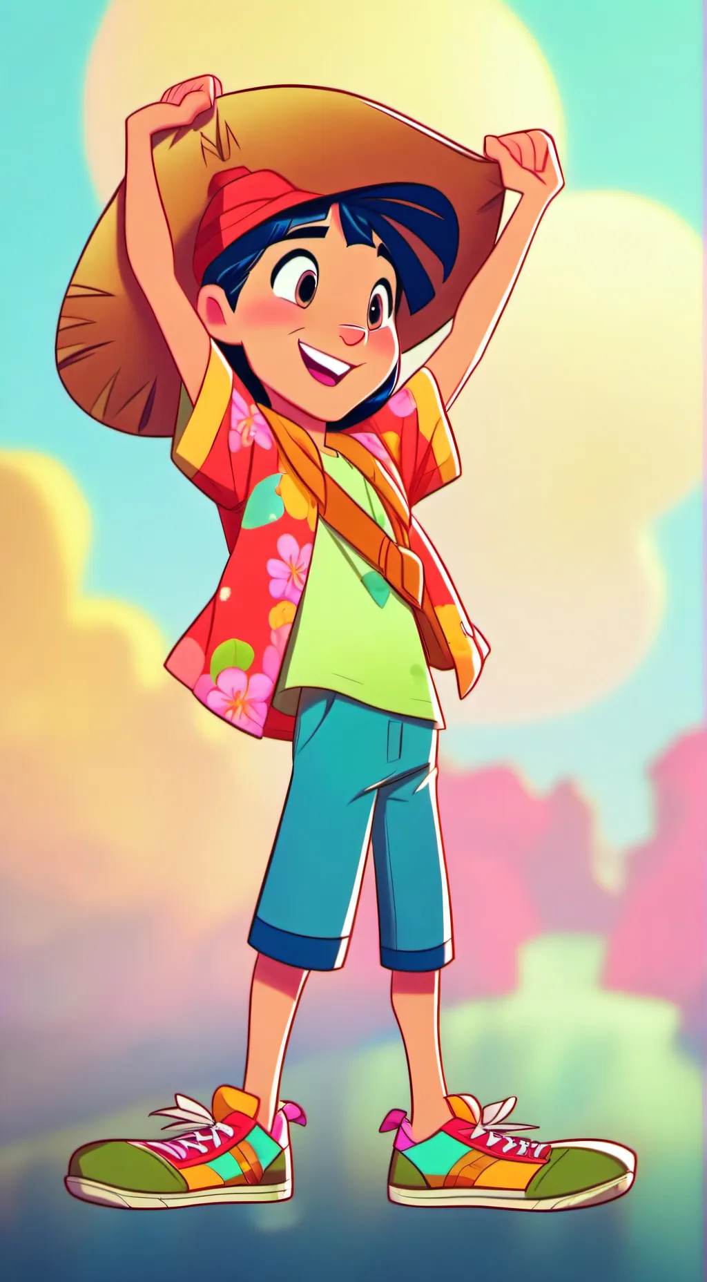 ai character: lillo! background