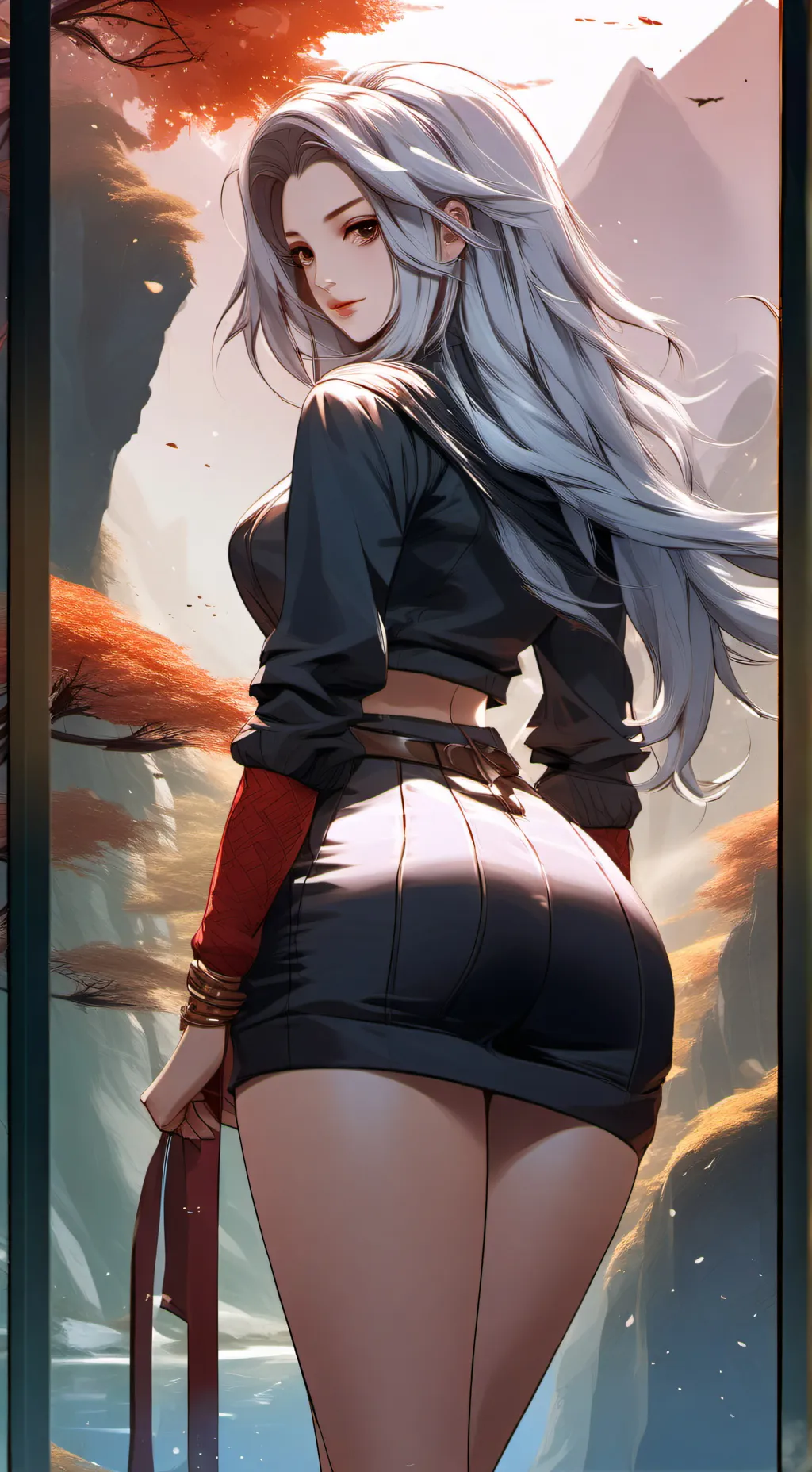 ai character: big ass background
