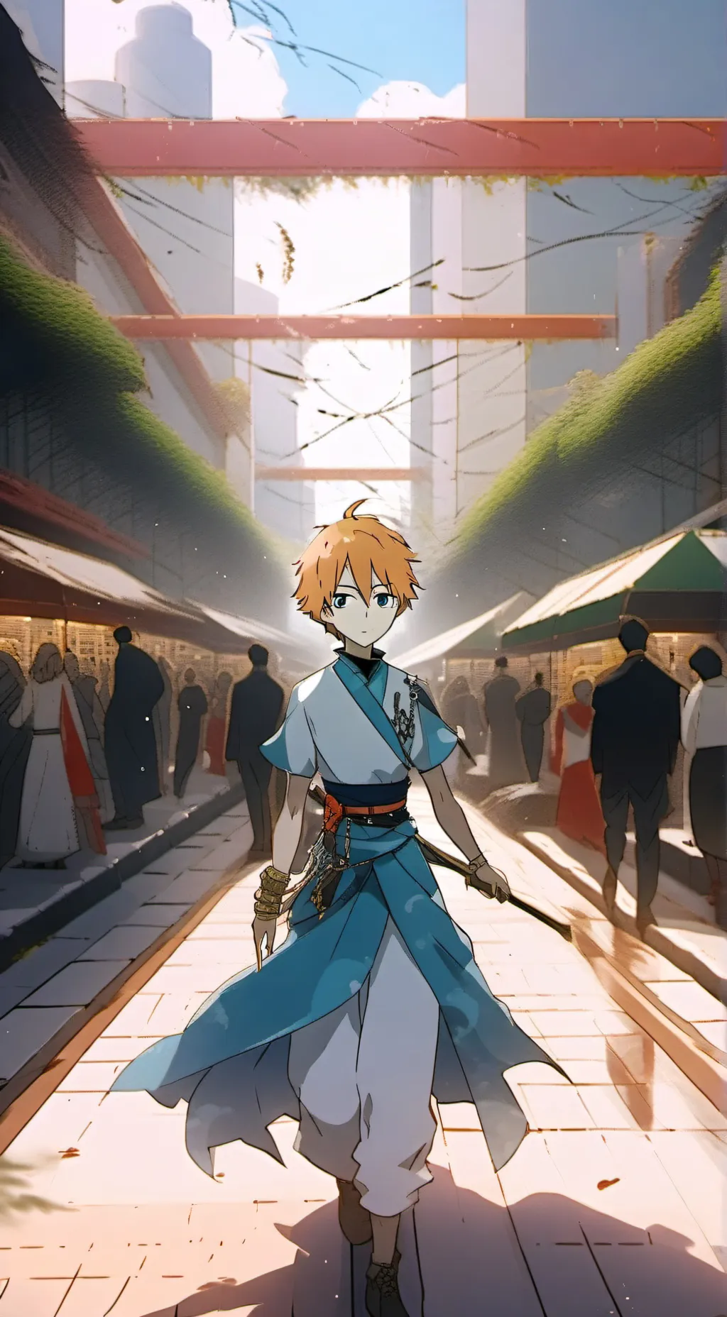ai character: Evan Michael background