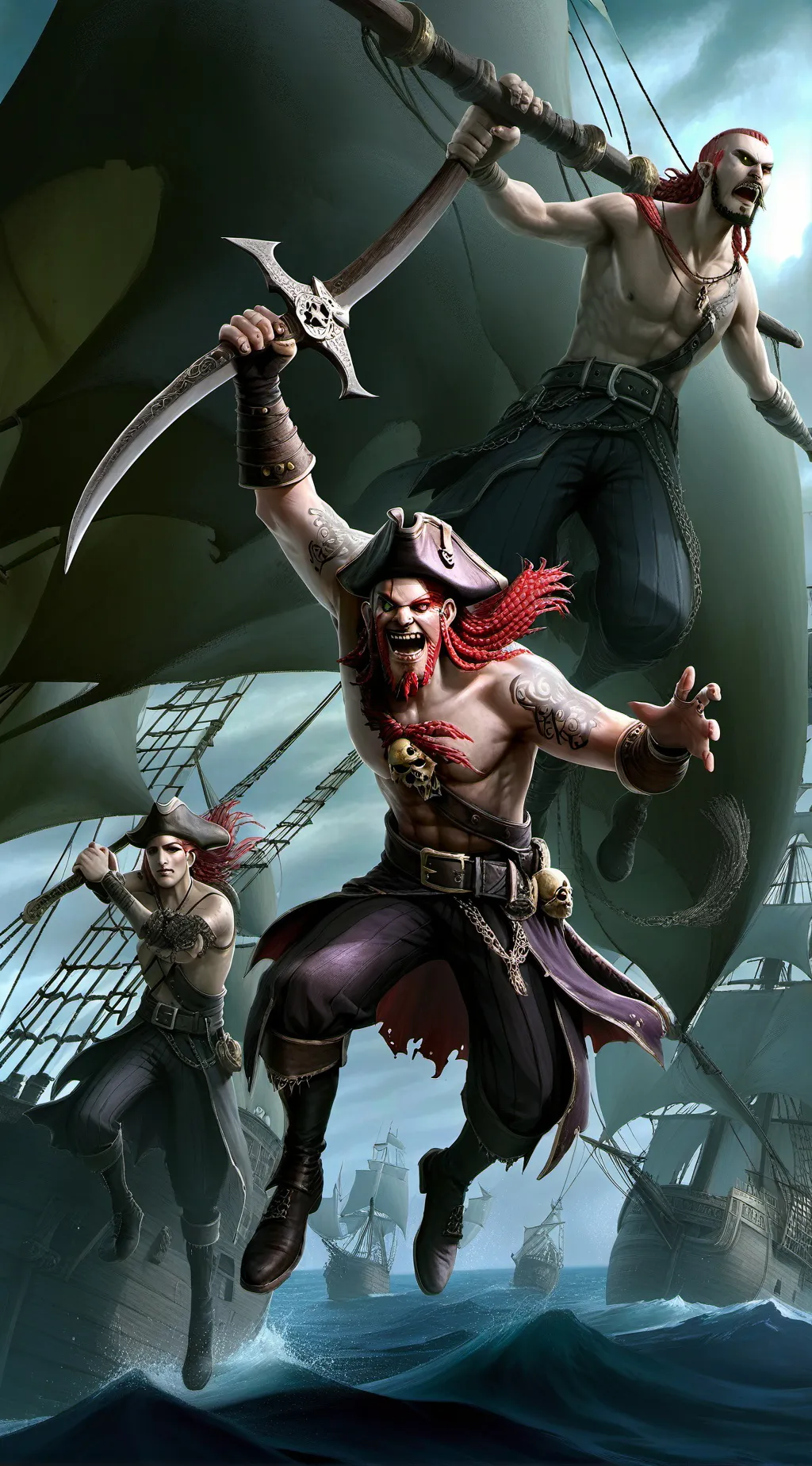 ai character: The Demon Corps background