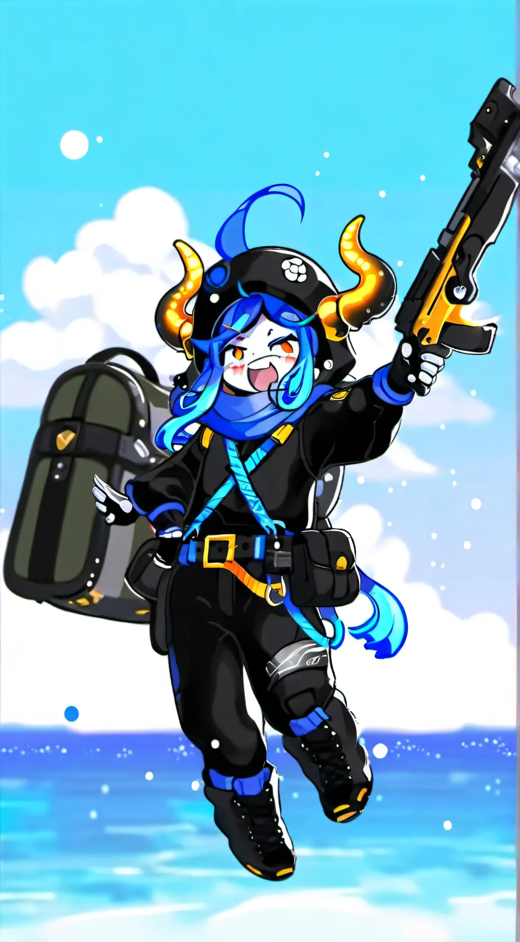 ai character: I DONT DIE background