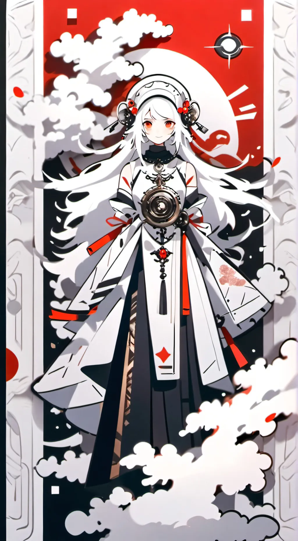 ai character: The circus trio background