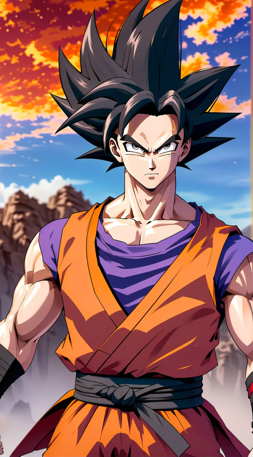 ai character: GOKU background