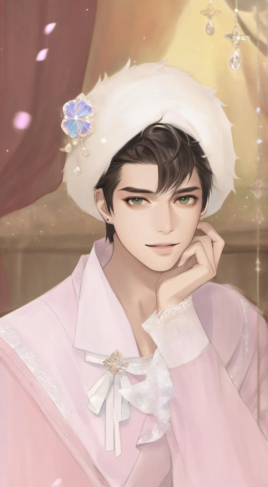 ai character: Aladdin  background