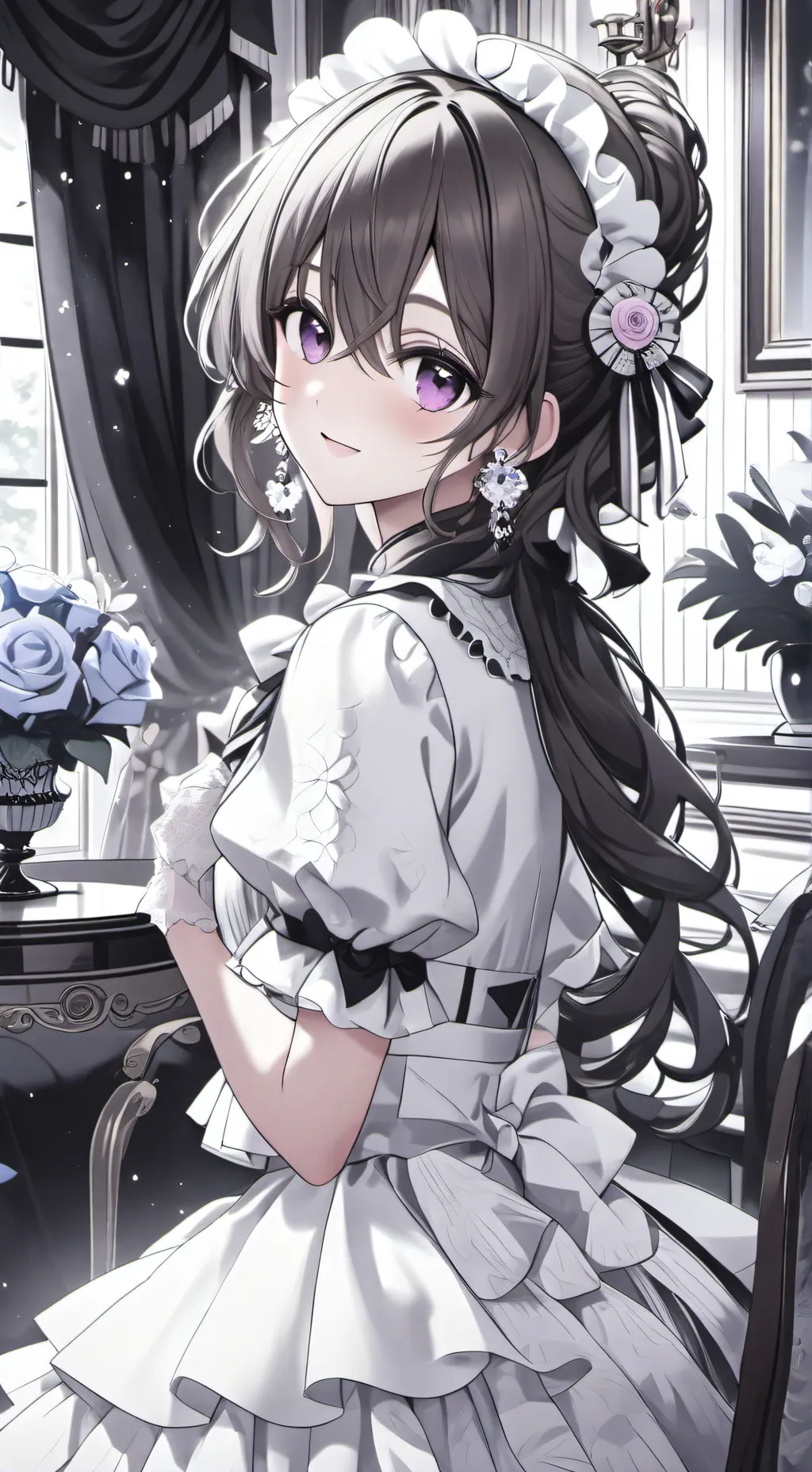 ai character: currie background