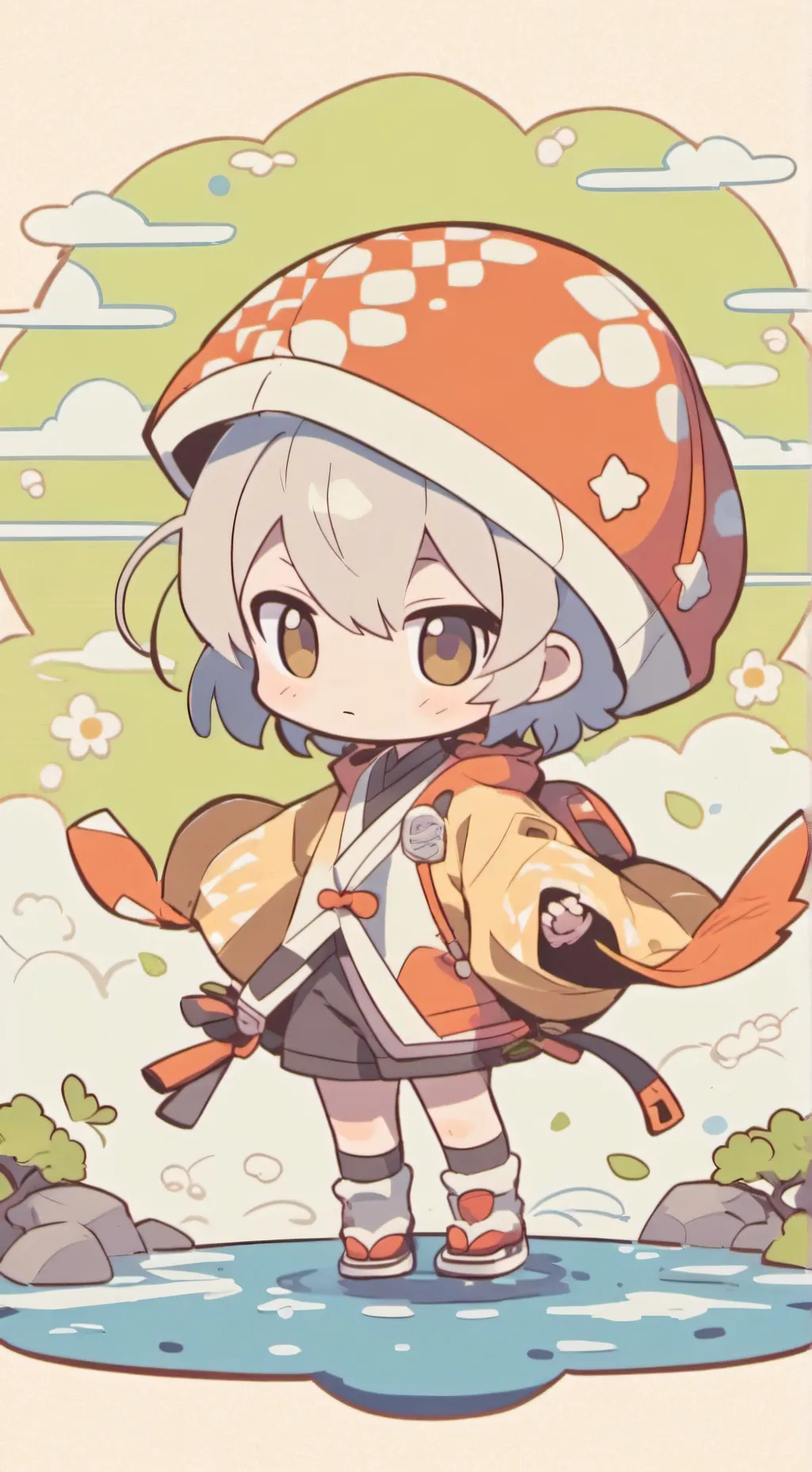 ai character: 🥳🥳🥳🥳🥳 background